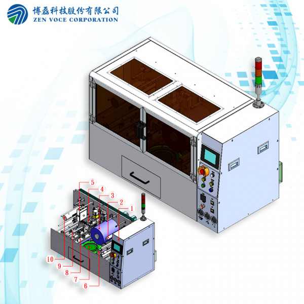 半自動晶圓貼膜機-TM3508